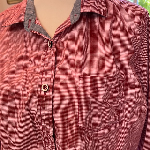 Original Weatherproof Vintage Womenβs Long Sleeve Button Down Shirt Large NWOT - Picture 4 of 14